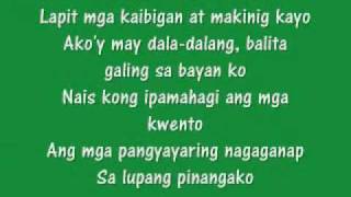 The Apl Song with lyrics Black Eyed Peas [upl. by Betteanne]