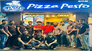 Pizza pesto  UK ka taste Bharuch mai  Birthday party  makbulkiduniya [upl. by Immanuel189]