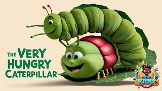 The Very Hungry Caterpillar Song  Nursery Rhymes amp Kids Songs  KidoUni [upl. by Aikim125]