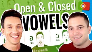 Open amp Closed Vowels – The Secret to Understanding EU Portuguese Natives  Practice Portuguese [upl. by Blane]