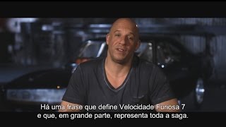 quotVelocidade Furiosa 7quot  Bastidores Portugal  HD [upl. by Evetta]