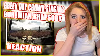 Green Day Crowd Singing Bohemian Rhapsody Live in Hyde Park 2017 REACTION [upl. by Phedra]