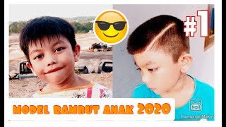 model Rambut anak 2020 Homemade 😎 [upl. by Anairo875]