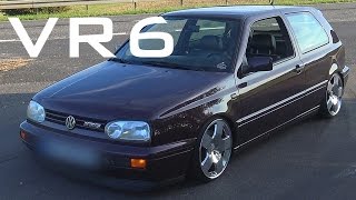 VW Golf 3 VR6  Sound Accelerations Onboard Autobahn 0240 Kmh [upl. by Ramsey]