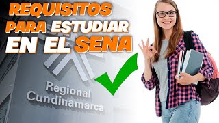 Los REQUISITOS que DEBES cumplir si quieres estudiar en el SENA 2023 Estudia GRATIS en el SENA 2023 [upl. by Ellekim]