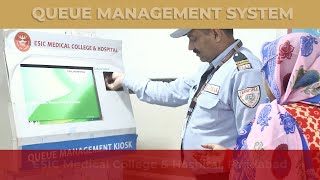 QUEUE MANAGEMENT SYSTEM  ESIC MEDICAL COLLEGE amp HOSPITAL FARIDABAD esic [upl. by Constance]