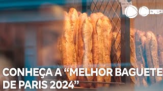 Conheça a eleita a quotmelhor baguete de Paris 2024quot [upl. by Euf48]