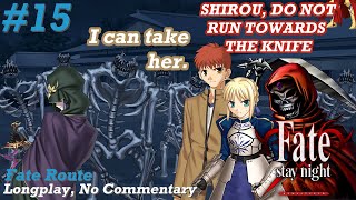 SPOOKY SCARY SKELETONS  FateStay Night Remastered P15 Fate Route  Longplay No Commentary [upl. by Joerg465]