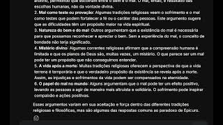 PARADOXO DE EPICURO REFUTADO SERÁ ARGUMENTOS PATÉTICOS DE RELIGIOSOS [upl. by Siraved]