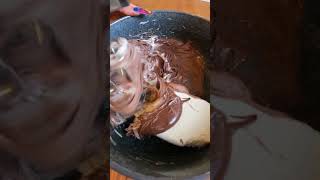 Nutella Cheesecake  No Bake shorts howto cake [upl. by Pedersen741]