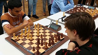 When Nihal Sarin took on Daniil Dubov  World Rapid Teams [upl. by Llaccm6]