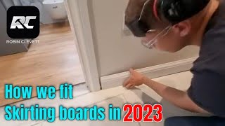 How to fit skirting boards in 2023 [upl. by Melisent]