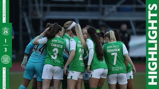 Highlights Hibernian 1 Celtic 3  ScottishPower Womens Premier League [upl. by Eberhard]