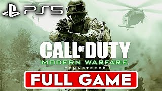 CALL OF DUTY 4 MODERN WARFARE REMASTERED PS5 Gameplay Walkthrough Part 1 Campaign FULL GAME 4K 60FPS [upl. by Aynos525]