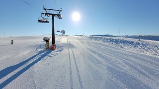 Master Ski Tylicz  wjazd nową 6osobową kolejka nowy stok Ferie 2023 [upl. by Halle65]