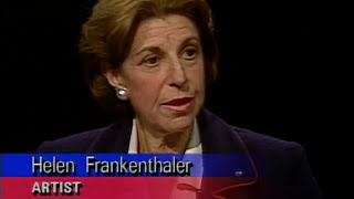 Helen Frankenthaler interview 1993 [upl. by Reinhold]