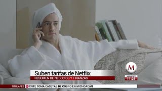 Netflix aumenta sus precios en México [upl. by Tila]