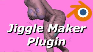 How to Create Jiggle Physics in Blender with Jiggle Maker 11 Plugin [upl. by Yrem]