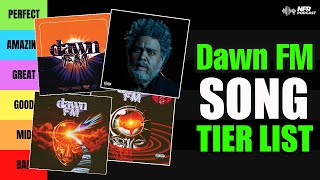 The Weeknd’s Dawn FM  Tier List [upl. by Nagey]