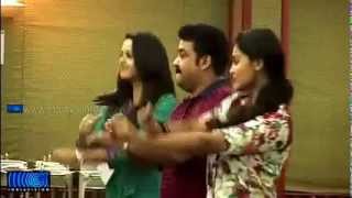 Mohanlal Dance Practice with Actresses [upl. by Tekla]