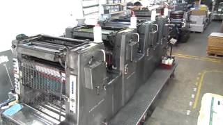 Impresiones Offset Heidelberg Mo 65x48 Imprenta ZOCAN [upl. by Villiers]