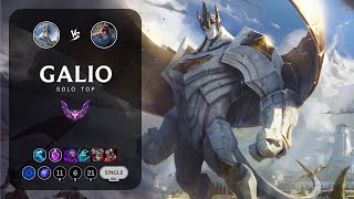 Galio Top vs Yasuo  EUW Master Patch 1324 [upl. by Crellen]