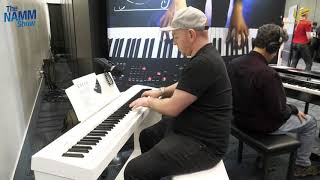 KAWAI ES110 Digital Piano at NAMM 2020  Demonstrated by Sherwood Phoenix [upl. by Blaze160]