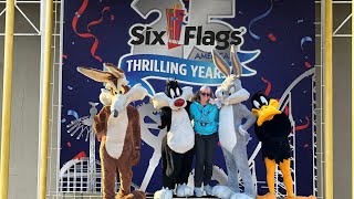 Everyday for Spring Break  Six Flags America [upl. by Adnahsor26]