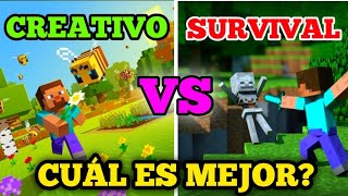 CUÁL ES EL MEJOR MODO DE MINECRAFT [upl. by Lynnworth596]