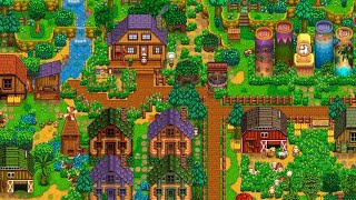 Stardew Valley 16 Farm Tour  Meadowlands Farm [upl. by Uaeb]