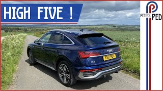 2021 Audi Q5 Sportback  King of the Compact SUVs  FIRST DRIVE [upl. by Rehpinnej]