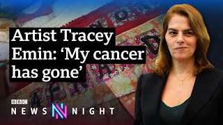 Artist Tracey Emin on recovering from cancer and expressing tragedy in her work  BBC Newsnight [upl. by Isyak115]