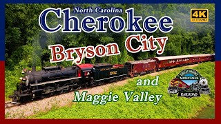 Cherokee  Bryson City  Maggie Valley amp Great Smoky Mountain Railroad [upl. by Mayfield]