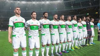 HD Algérie vs Cameroun  Qualification Coupe du Monde 2018  09 Octobre 2016  PES 2017 [upl. by Astred]