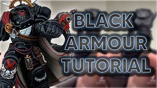 Black Armour Painting Tips  Step by Step Guide for Death Company amp Death Watch Space Marines [upl. by Eiclek]