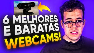 6 MELHORES WEBCAMS CUSTO BENEFÍCIO 2022 [upl. by Salguod644]