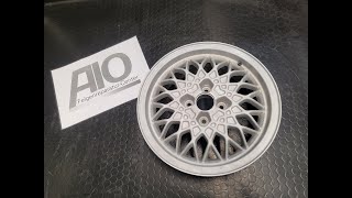 BBS Original Felge 165601025 4x100 RA 375 Golf 1 2 Jetta Corrado 6jx15ET35 Kreuzspeiche AIO LF1 [upl. by Aigroeg]