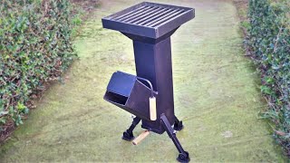 The Best Homemade Rocket Stove [upl. by Einotna138]