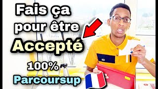 ParcourSup  COMMENT AVOIR UNE ACCEPTATION FACILEMENT  ÉTUDIANTS ÉTRANGERS [upl. by Brett]