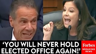 BREAKING NEWS Applause Breaks Out After Elise Stefaniks Vicious Clash With Andrew Cuomo [upl. by Gaylord232]