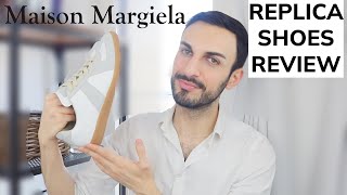 Maison Margiela REPLICA SHOESTRAINERS REVIEW [upl. by Aynom837]