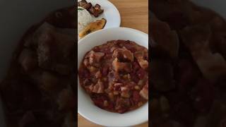 Como preparar frijoles con chicharrones en España con receta colombiana [upl. by Dunton528]