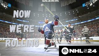 WINNING IN BE A PRO  NHL 24  DEFLECTIONS ASSISTS SNIPES OH MY [upl. by Lorien]