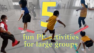 Physical education  7 Physical education games  7 Cooperative Games [upl. by Atikahc890]