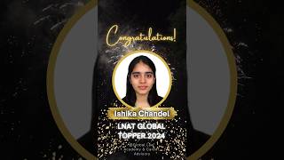 Meet our Global LNAT Topper Ishika Chandel score 3842 abtutorial congratulations lnat news [upl. by Giltzow581]