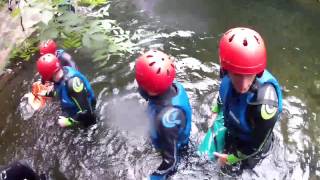 Canyoning afon prysor wales [upl. by Bonis]