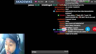 DJ Akademiks Twitch  SUS Talk Part 2 [upl. by Adnuhs]