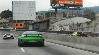 Autos exóticos corriendo en Cuernavaca [upl. by Nifled628]