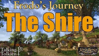 Frodos Journey Ch 1 The Shire [upl. by Nylodnewg]