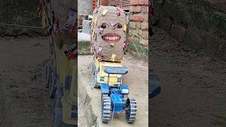 Tractor vs Rc toffee overload Swaraj truck ko khinch Kar Le Gaya shortvideo viralshorts play👍 [upl. by Darius722]